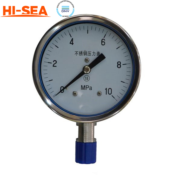 Marine Aluminum Pressure Gauge